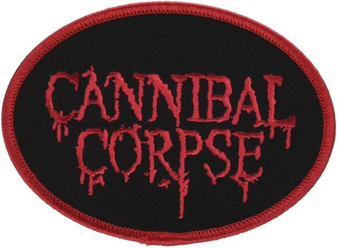 Cannibal Corpse Logo  Embroidered Patch