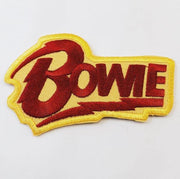 David Bowie Logo Embroidered Patch