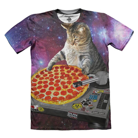 Galaxy Cat tshirt all-over print