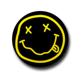 Nirvana Smiley Button Badge