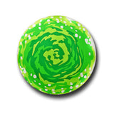 Rick and morty Portal Button Badge
