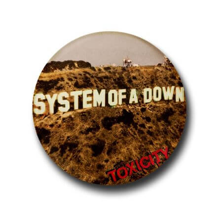 System of a down button badge