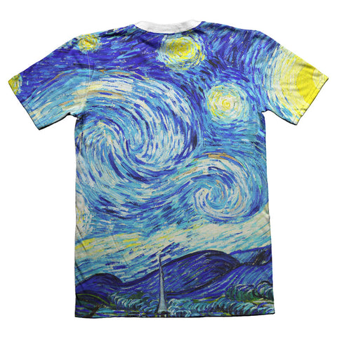 Starry night Van Gogh tshirt