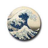 Kanagawa Wave Button Badgepin