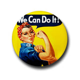 We Can Do It Button Badge