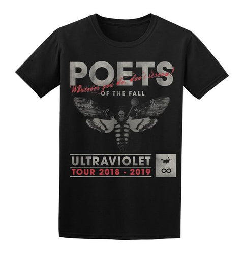 Poets Of The Fall - Ultraviolet Tour  Band T-shirt
