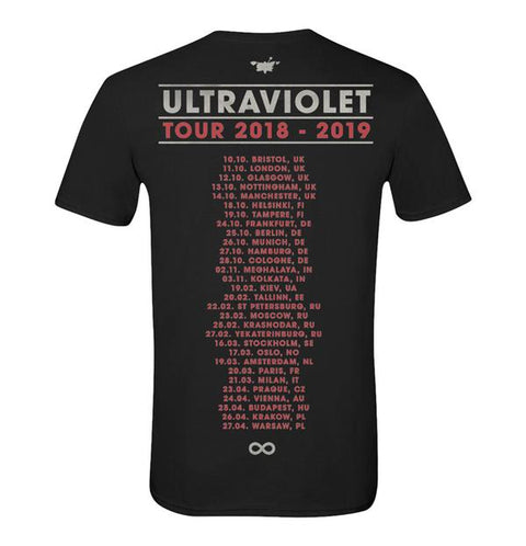 Poets Of The Fall - Ultraviolet Tour Band T-shirt